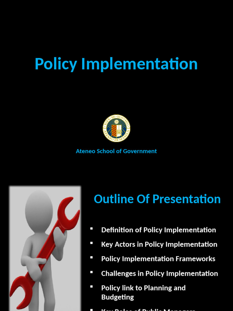 Understanding Policy Implementation | PDF | Policy | Economies