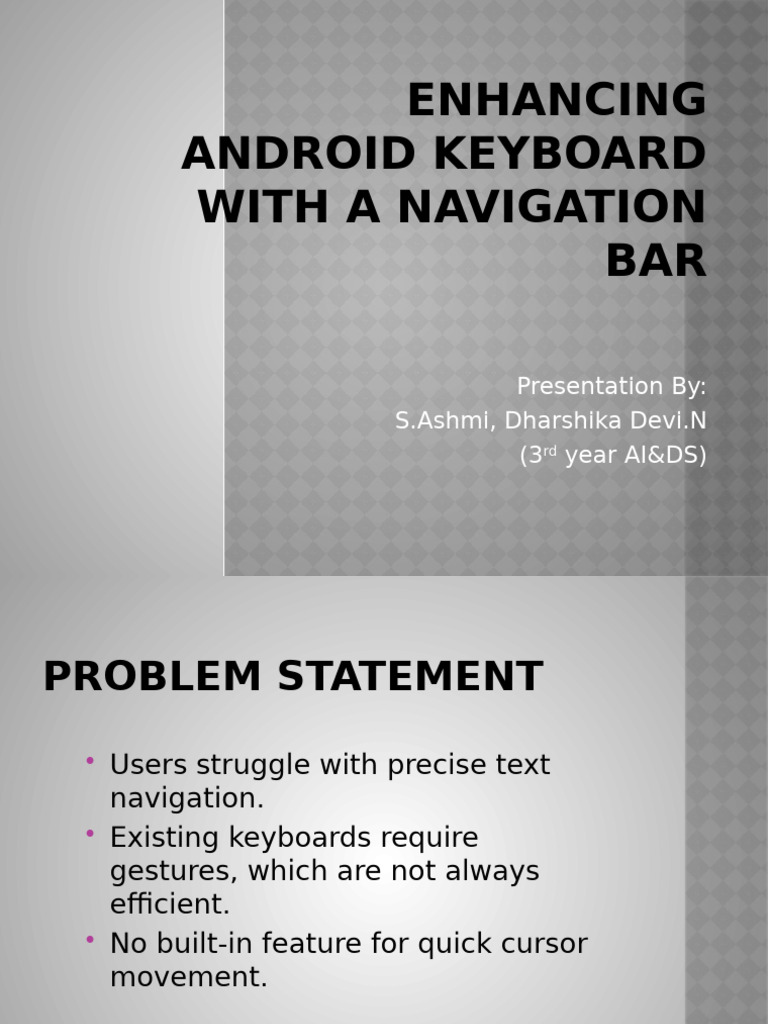 Android Customised Keyboard | PDF
