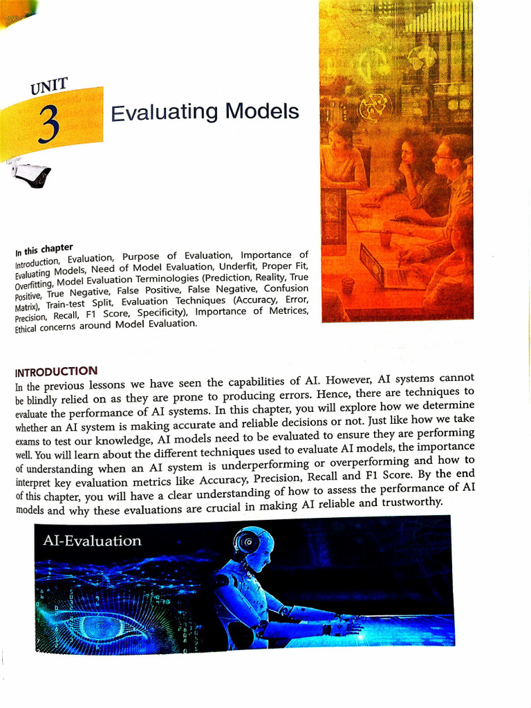 Class 10 A.I Part B Unit 3 | PDF