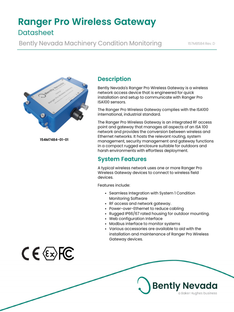 Ranger Pro Wireless Gateway Overview | PDF | Computer Network ...