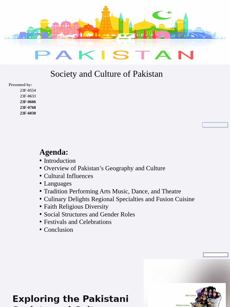 Exploring Pakistan's Diverse Culture | PDF | Pakistan