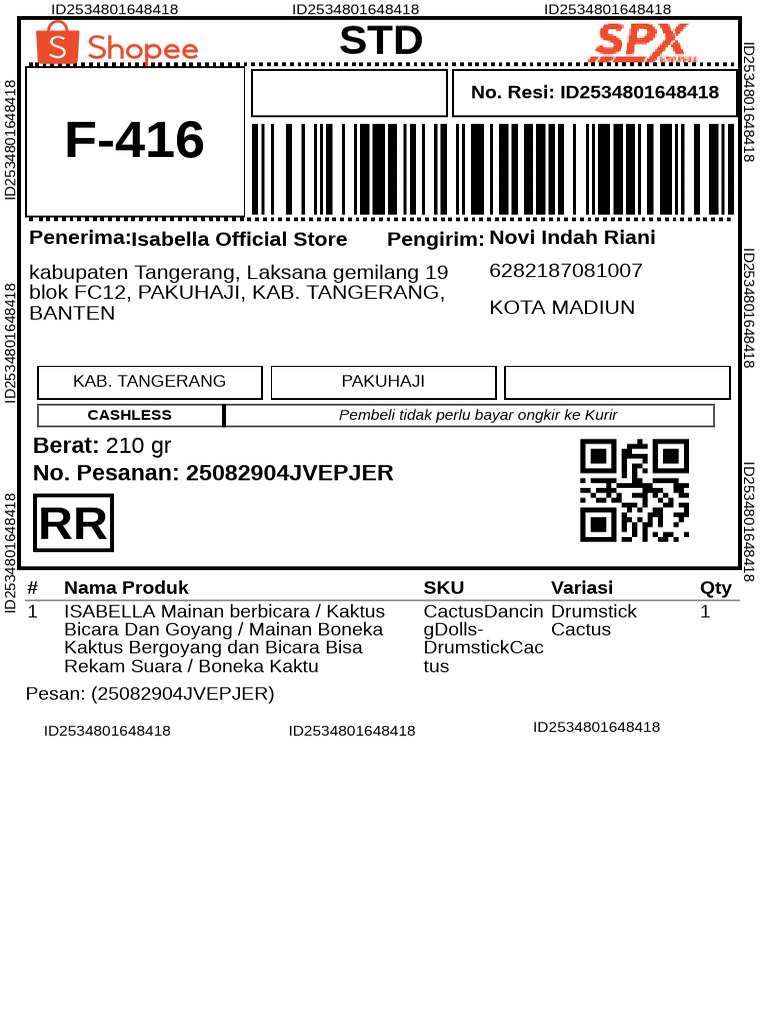 Get Return Label-1756458553795 | PDF