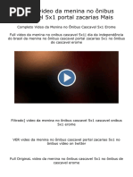+VER Novos Vídeos 5x1 No Ônibus Vídeo Erome 5v1 Cascavel Ônibus Menina ...