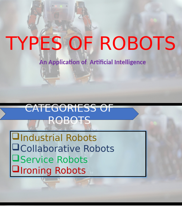 Types of Robots | PDF