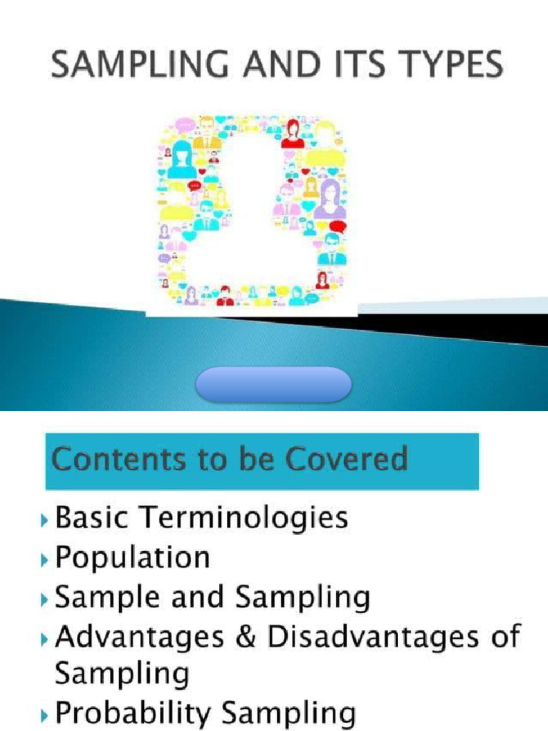 Sampling and Its Types | PDF