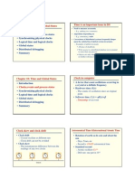 DS10: Time, Clocks, Logical Time & Global States