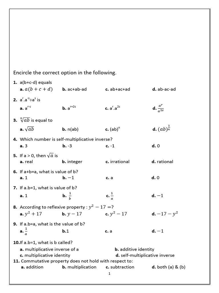Summer Vocation Task Maths Without Name | PDF | Equations | Square Root