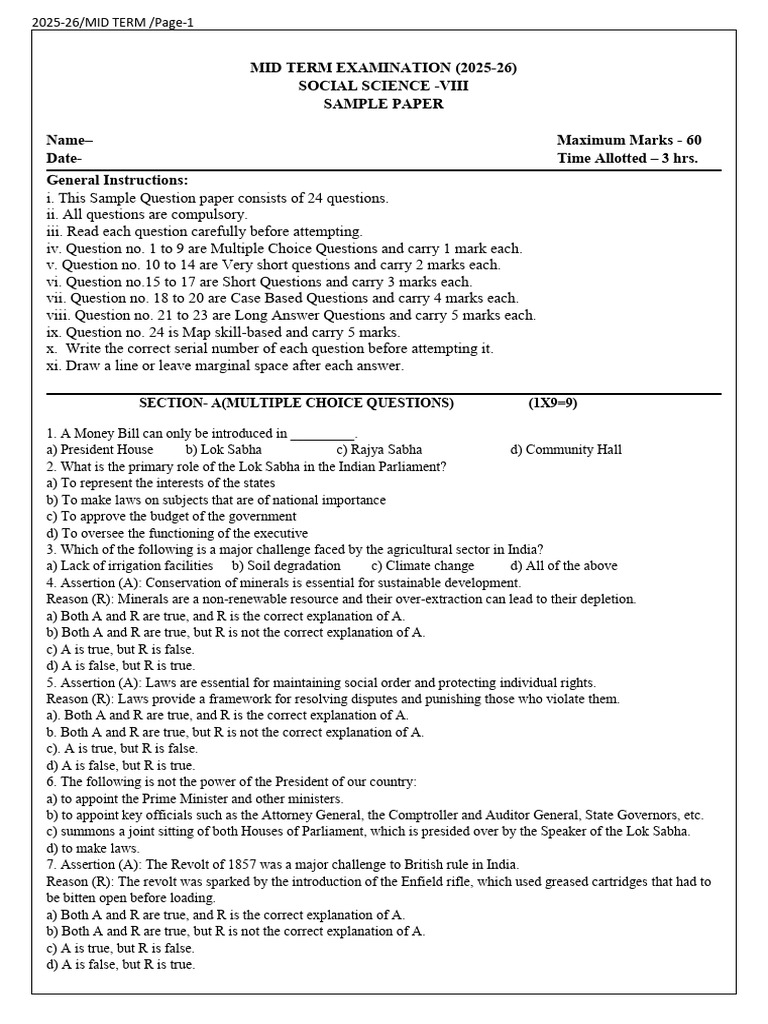 Grade 9 Agriculture Exam Sample Paper | PDF | Organic Farming | Agriculture
