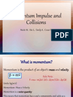 Momentum Impulse and Collisions