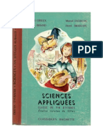 Certificat d'Etudes 1 Sciences Appliquées Ecoles rurales de filles