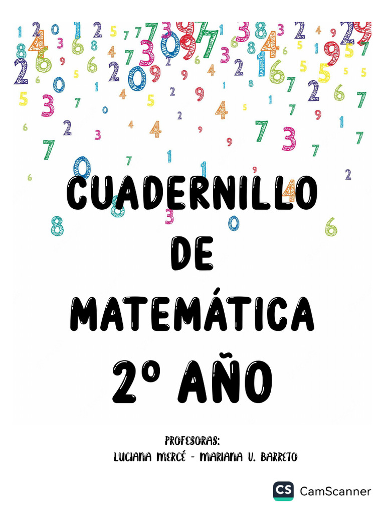 Cuadernillo Segundo Año 2025 | PDF