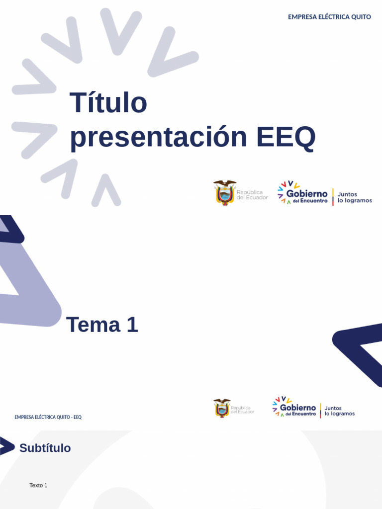 Presentación Eeq | PDF