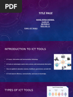 Types of ICT Tools Explained | PDF | Information And Communications ...