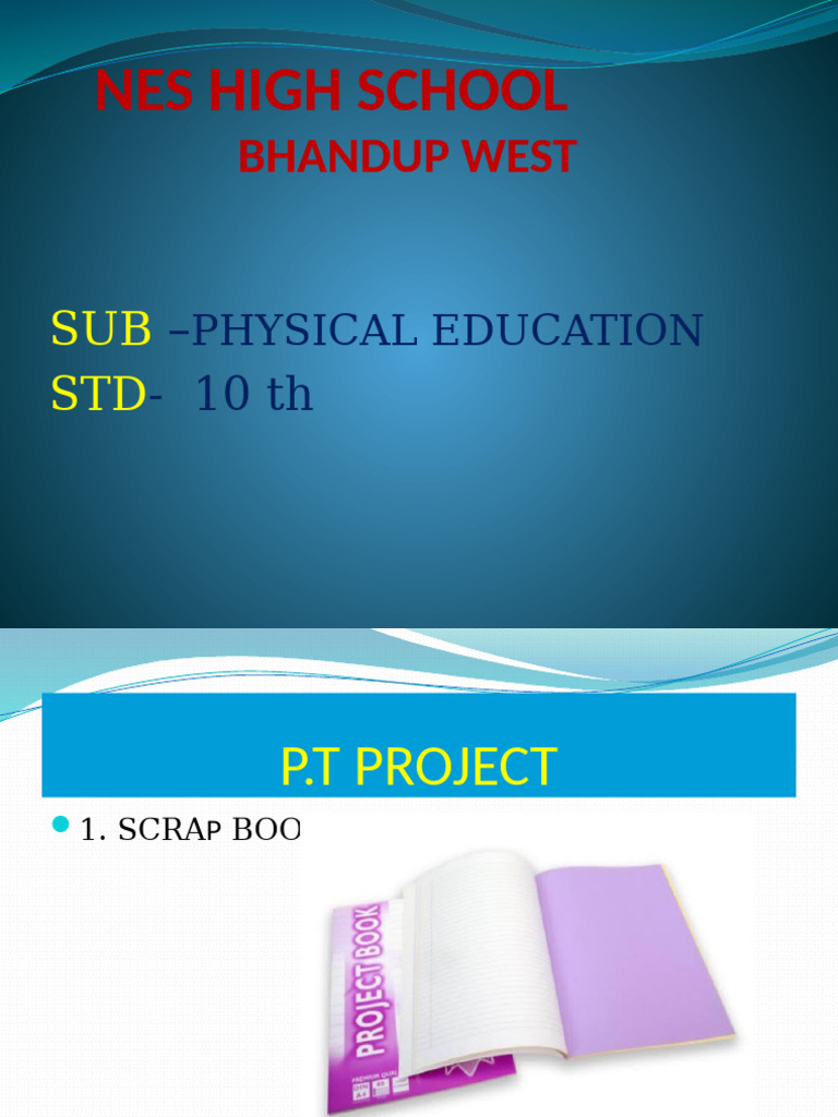 P.T Project | PDF