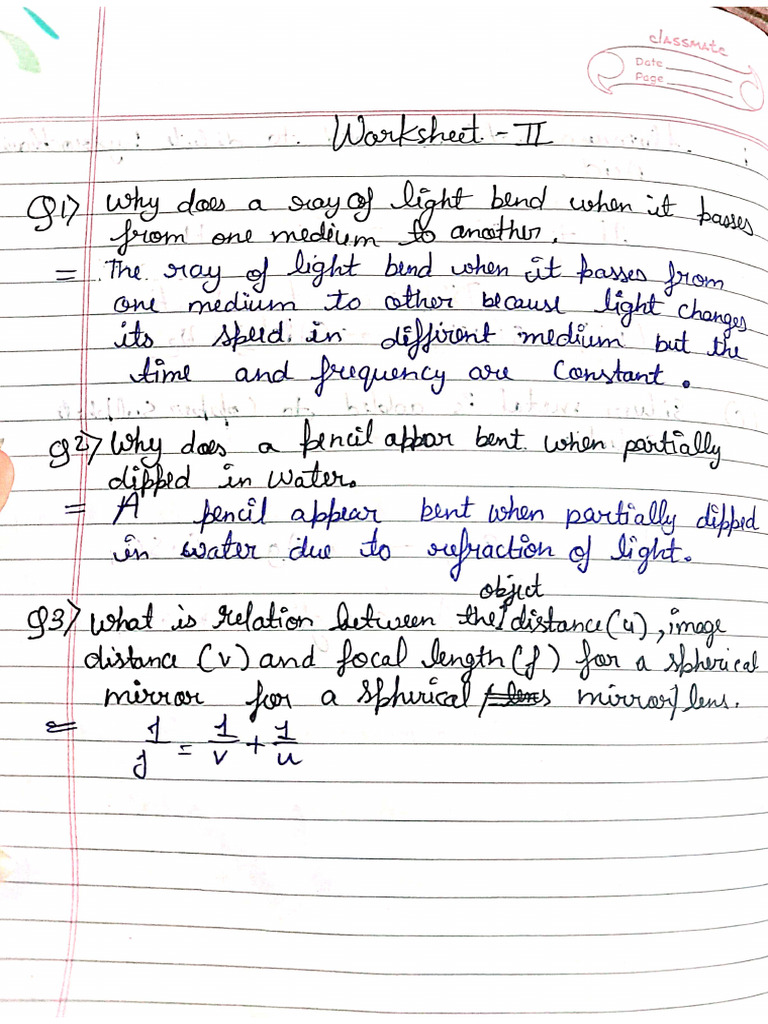 Science Worksheet 2 | PDF