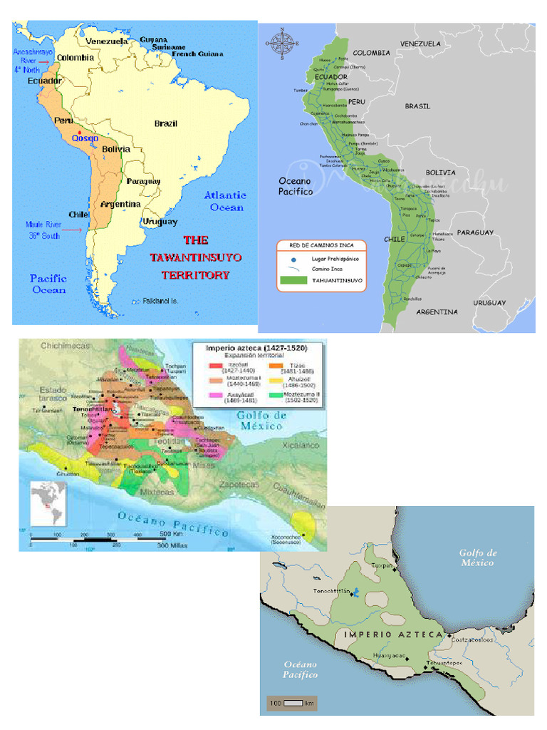 Mapas Incas y Aztecas | PDF