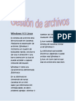 Windows Gestión de Archivos