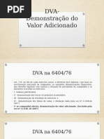 Estrutura da DVA: Guia Prático | PDF | Contabilidade | Relatório anual