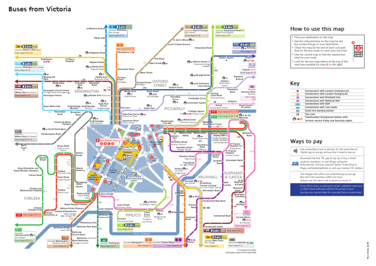 Victoria Bus Routes and Stops Map | PDF | Transport | Bus Transport