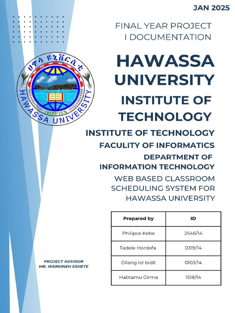 Web-Based Classroom Scheduler for HU | PDF | Databases | Usability