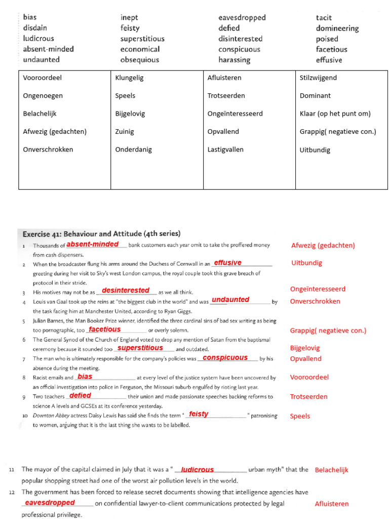 41 50 Translation Answers | PDF
