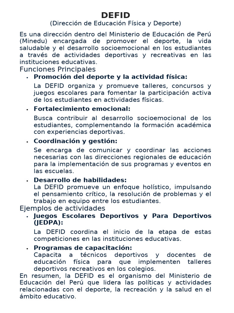 DEFID | PDF