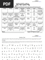 Download November Homework Calendar by Shannon Martin SN91742721 doc pdf