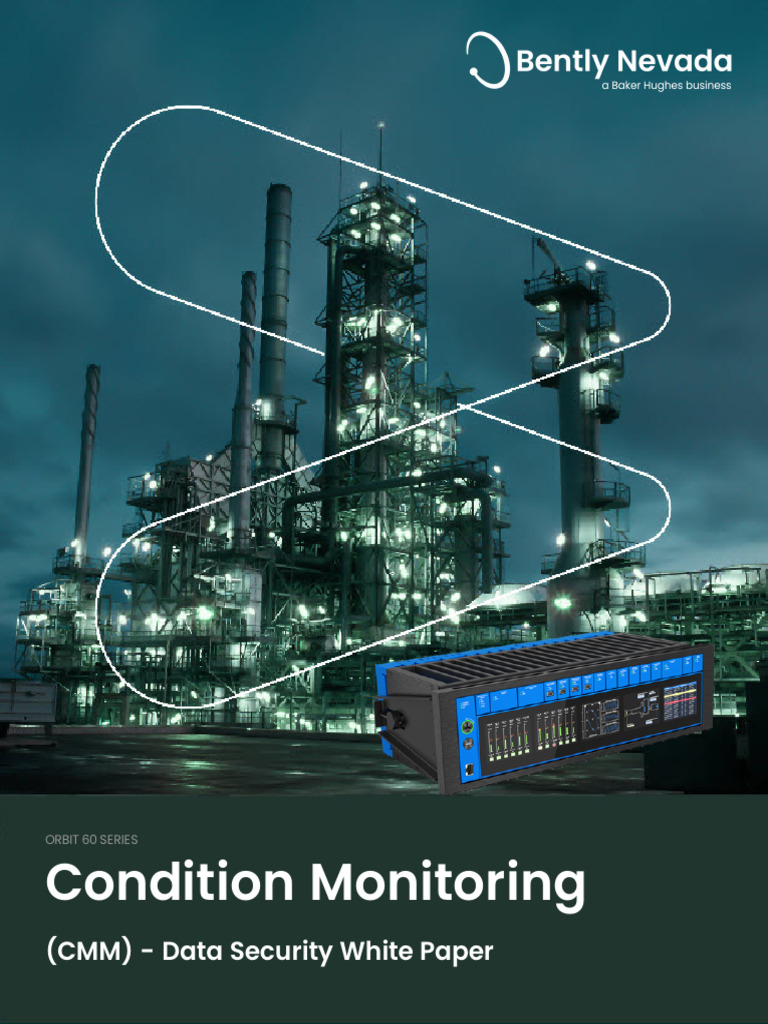 Orbit 60 Series Condition Monitoring Module (CMM) - Data Security White ...