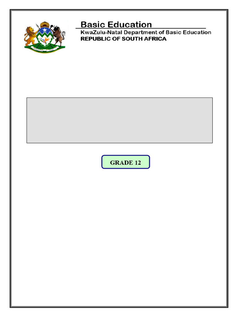 2024 NSC Mathematics Mock Test | PDF | Function (Mathematics ...