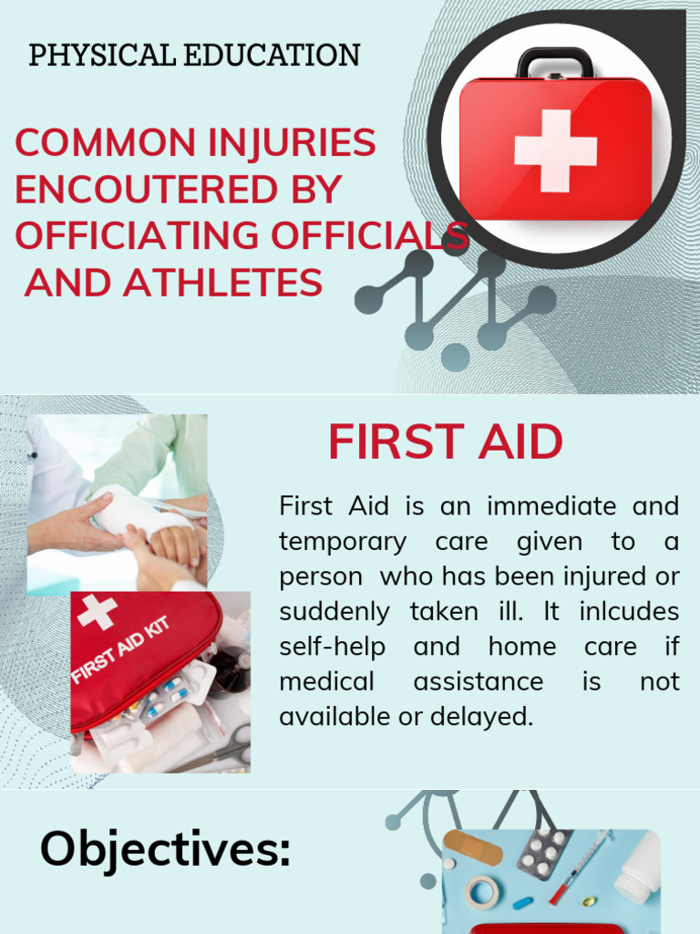 Common Sports Injuries and First Aid | PDF | Knee | Musculoskeletal System