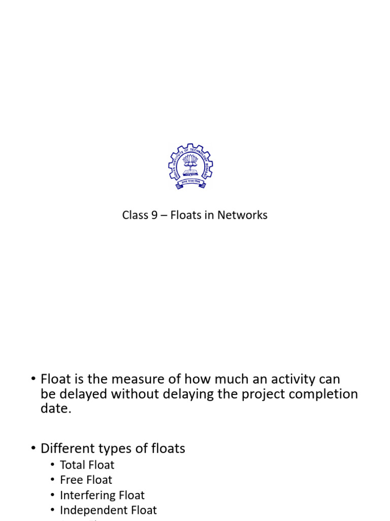 Understanding Free and Independent Float | PDF