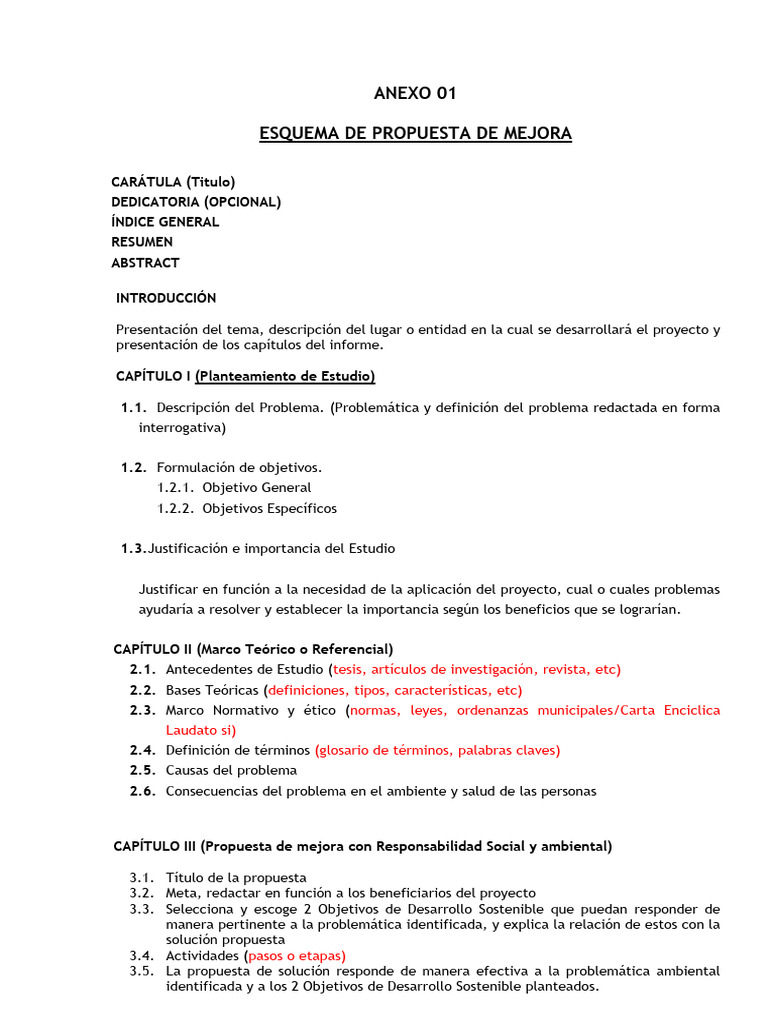Propuesta de Mejora Ambiental y Social | PDF