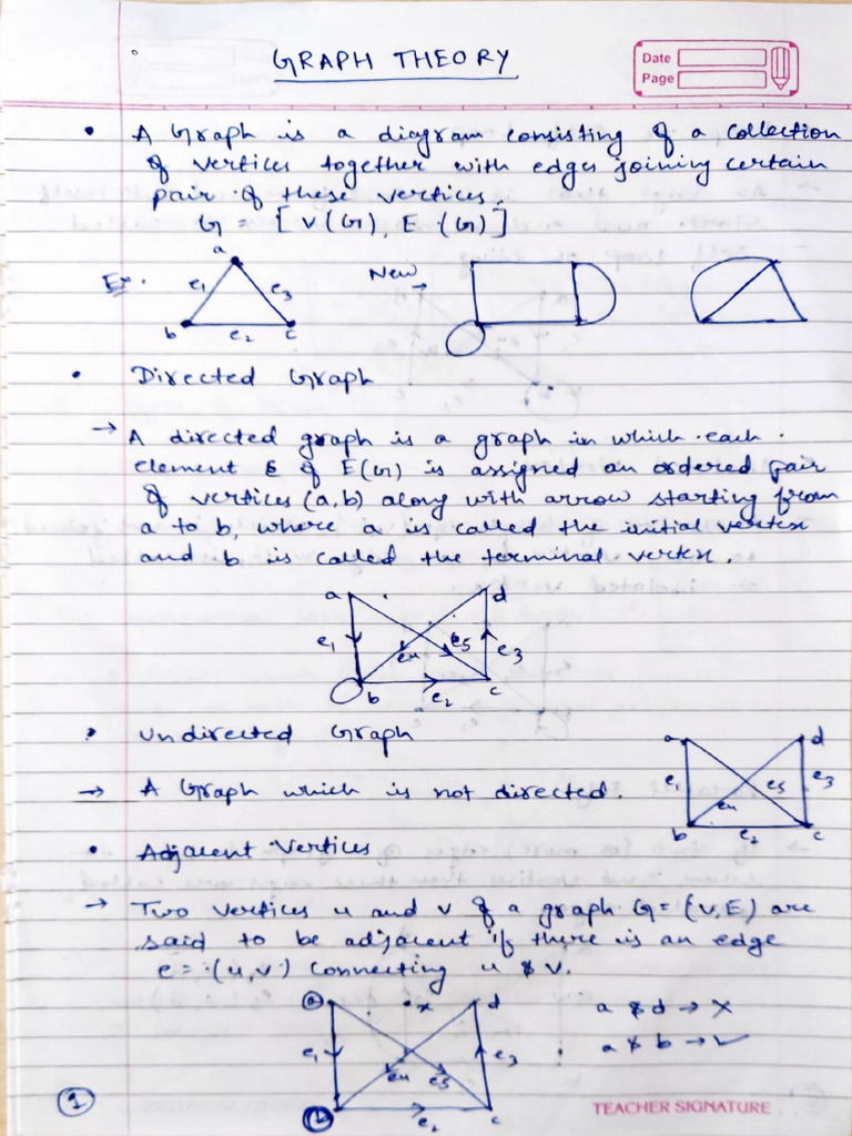 8th Sep. Lecture - GT Notes | PDF