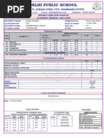CBSE Class 10 Marksheet Sample 2024 | PDF