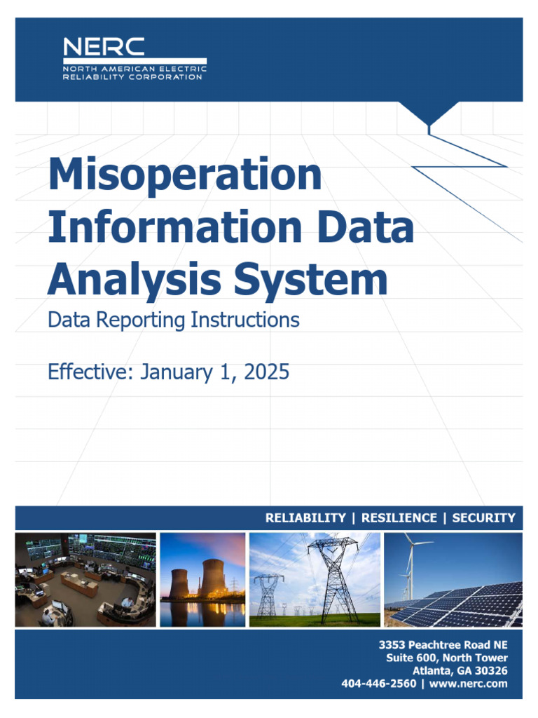 NERC MIDAS Data Reporting Guide 2025 | PDF | Electric Power ...