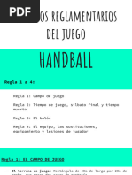 Handball | PDF | Deportes de equipo | Deportes