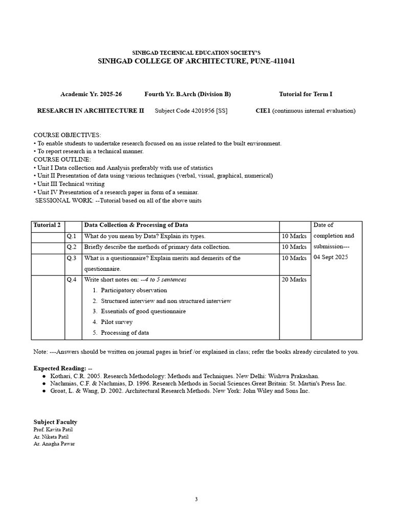 RIA 2025 Tutorial Overview | PDF