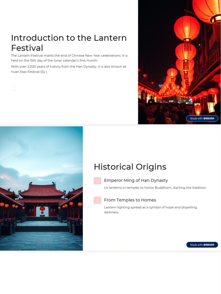 Lantern Festival: Traditions & Celebrations | PDF | China | World Politics