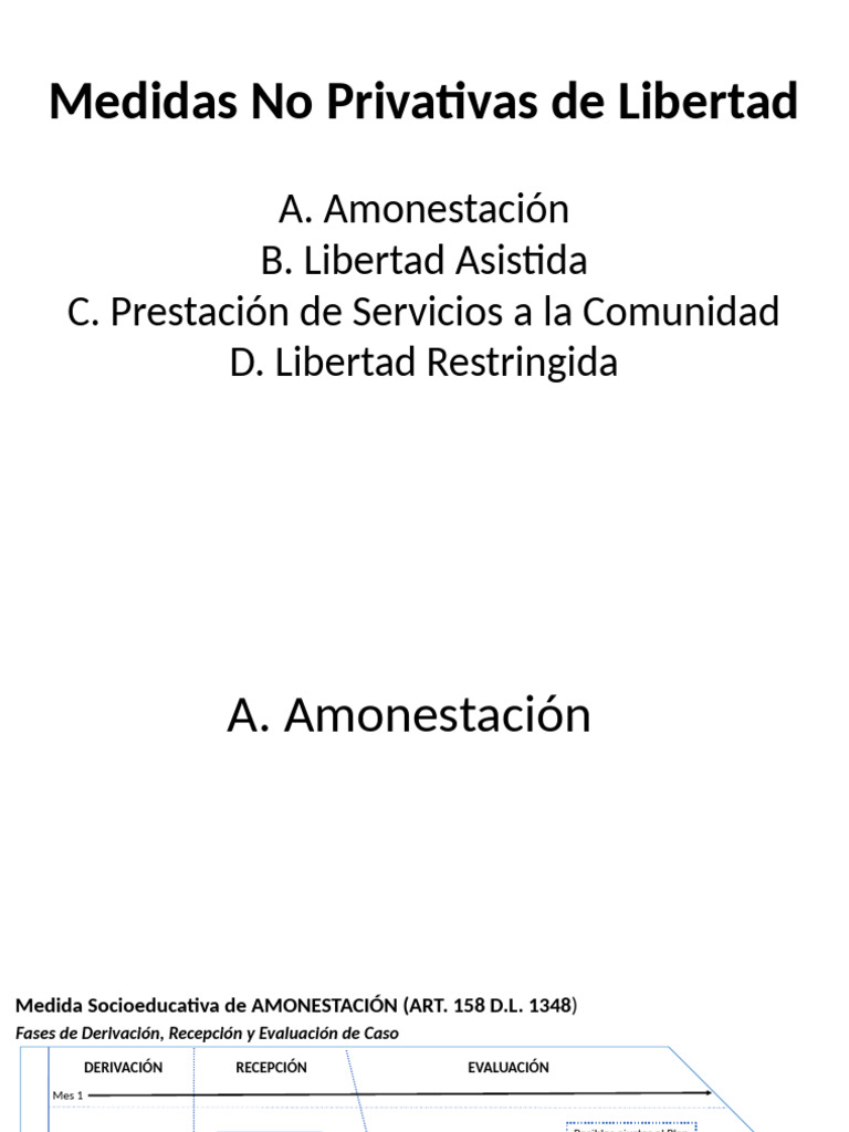 Medidas No Privativas de Libertad en D.L. 1348 | PDF | Comportamiento ...