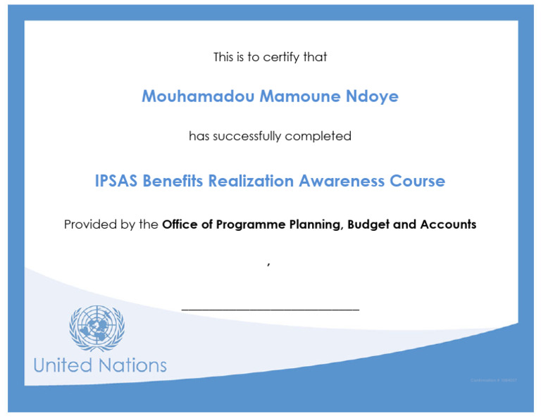 IPSAS Benefits and Realization | PDF