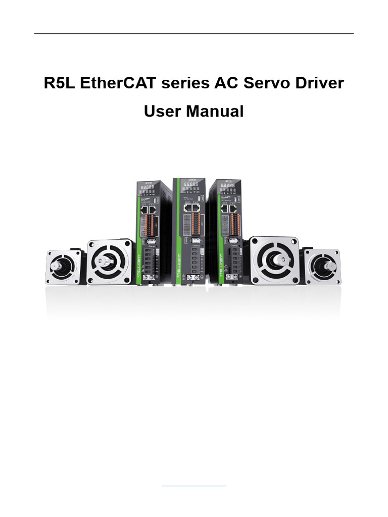 R5L EtherCAT Servo Driver Manual V5.1 | PDF | Electronics | Computer ...