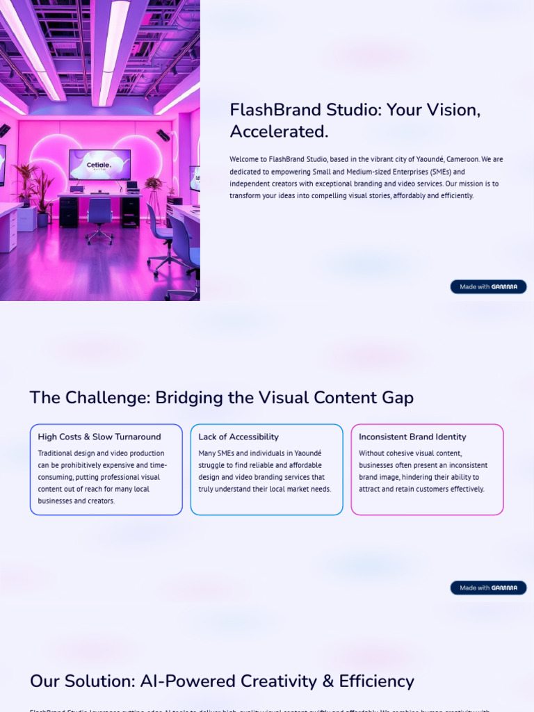 FlashBrand Studio Your Vision Accelerated | PDF | Brand | Marketing