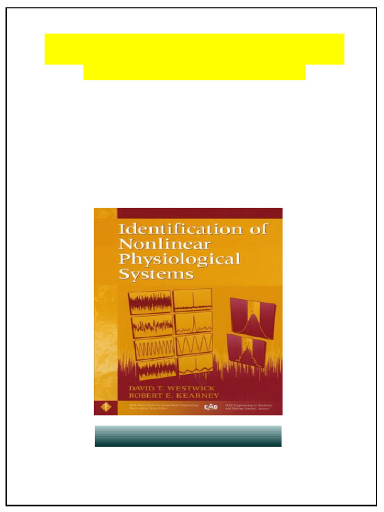 Identification of Nonlinear Physiological Systems IEEE Press Series On ...