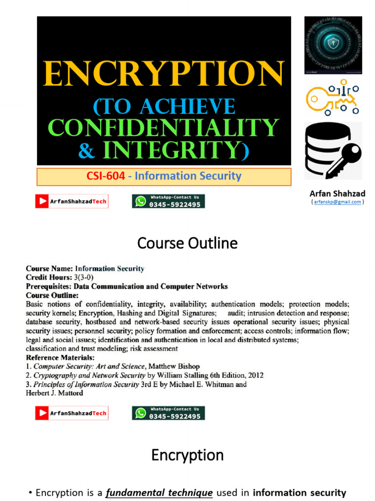 Understanding Encryption Techniques | PDF | Public Key Cryptography ...