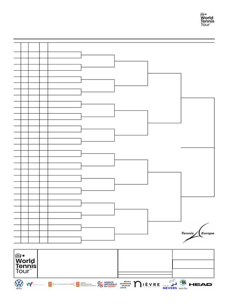 Tableau Roland-Garros 2025 à Nevers | PDF