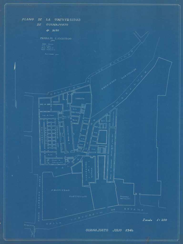 R-24-4 Plano de La Universidad de Guanajuato | PDF