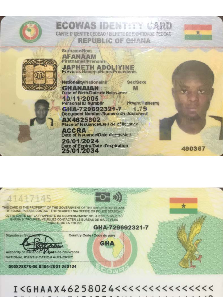 GHANA CARD Compressed | PDF