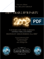 Vincent Jelani New Years Charity Ball at Tavern On The Green Central Park