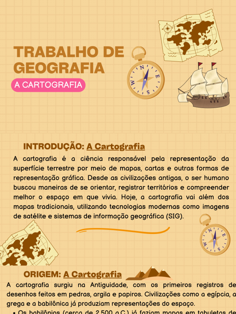 Trabalho de Geografia PDF | PDF