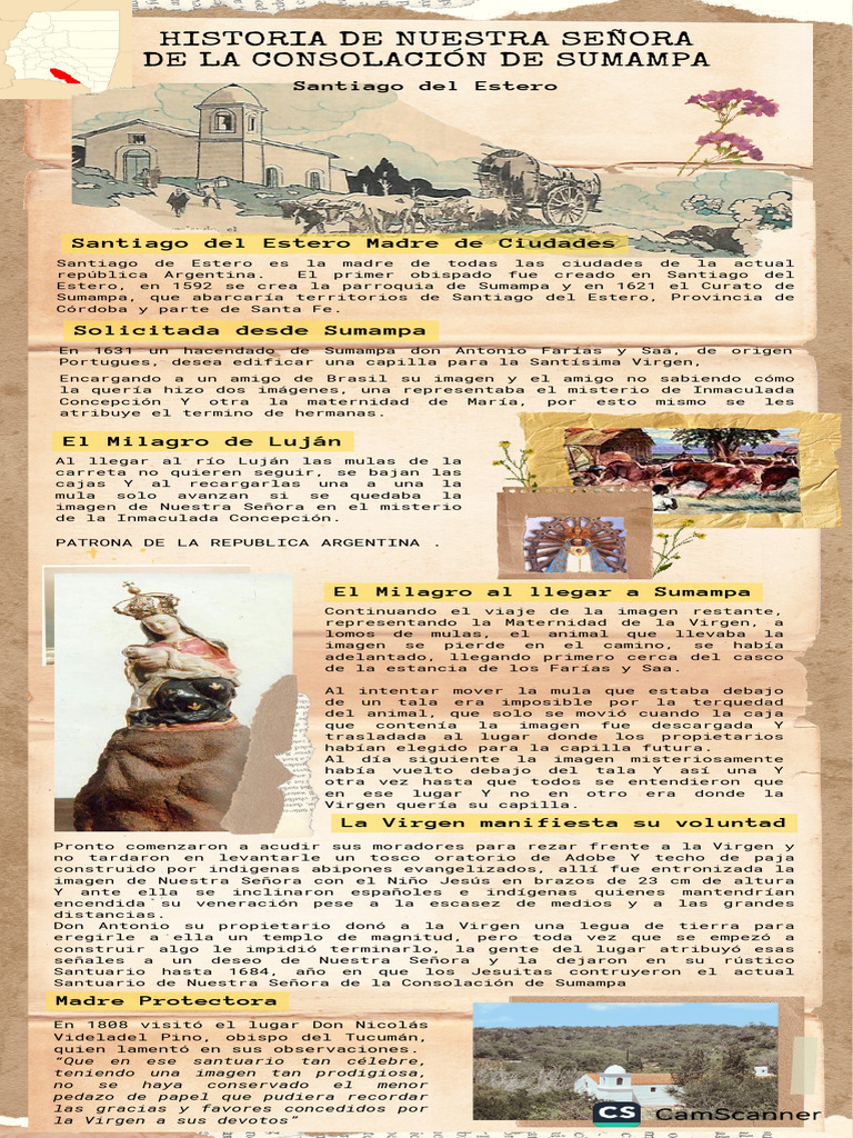 Historia de la Virgen de Sumampa | PDF